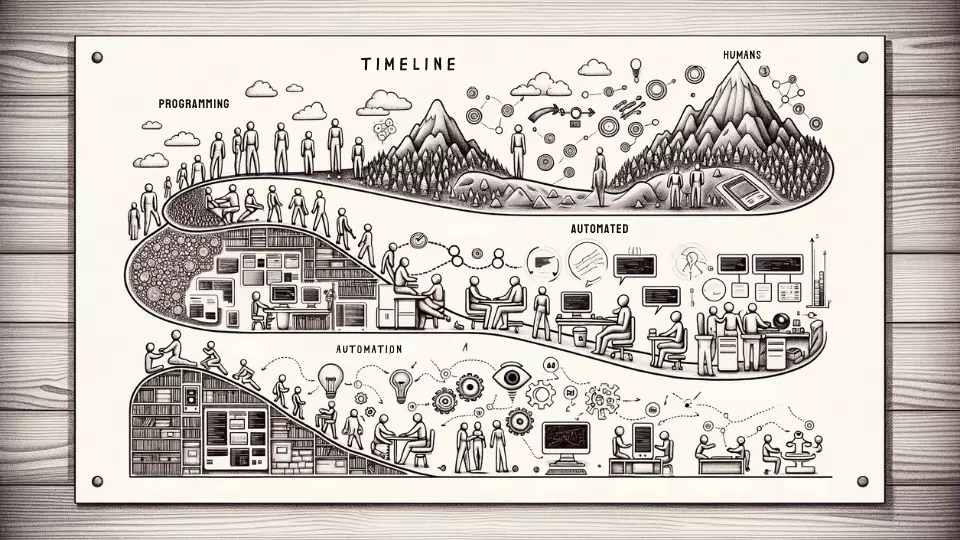 Timeline of how developed to todays time